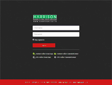 Tablet Screenshot of mail.harrison.co.th
